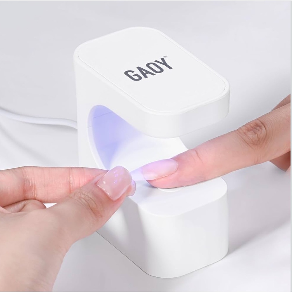 White Nail Dryer with Timer Settings